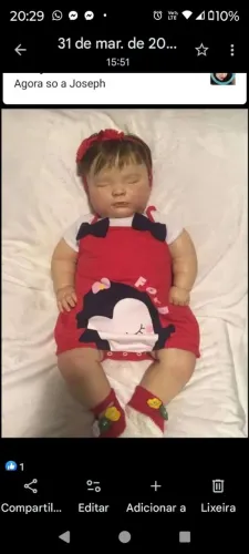 BEBÊ REBORN MOLDE JOSEPH