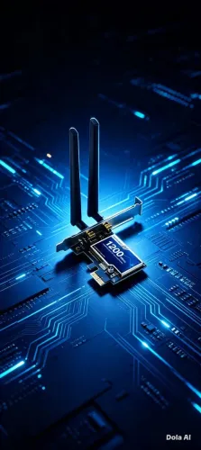 Placa wi-fi 2.4/5ghz + bluetooth 4.0