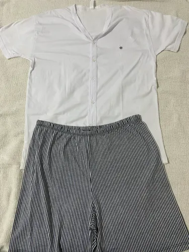 Pijama Masculino P 100% Algodão 