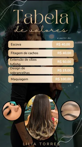 Atendimento a domicílio de beleza