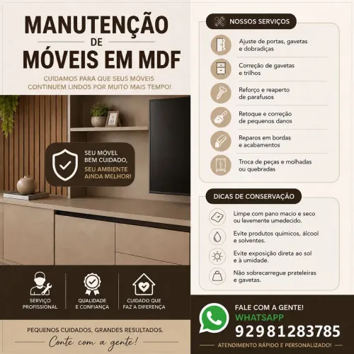Móveis em MDF