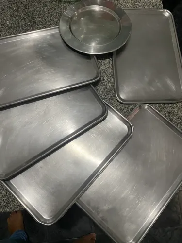 Bandejas de Aço Inox