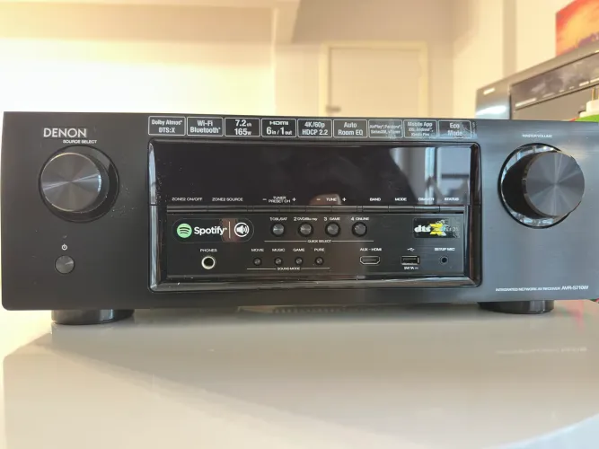 Receiver DENON AVR S710w home theater
