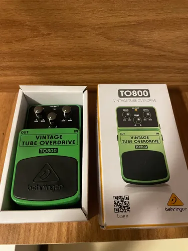 Pedal Behringer Vintage Tube Overdrive to800