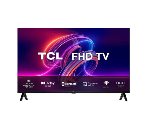 Smart TV 43" LED Full HD 43S5400A Preta - TCL