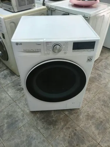 Máquina de Lavar LG Smart Inverter 11kg FV5011WG4 Front Load 127V - Com Garantia