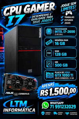 CPU GAMER I7