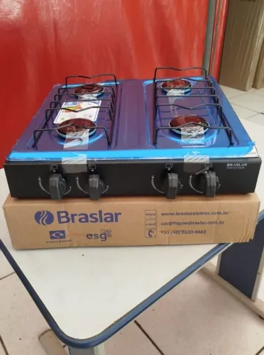 Fogão 4 bocas modelo de mesa