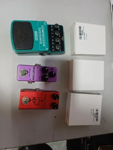 PEDALEIRA (KIT) - COMPRESSOR - DISTORÇÃO - ECHOE
