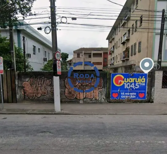 Terreno à venda em Encruzilhada, Santos 500 m², uso residencial/comercial