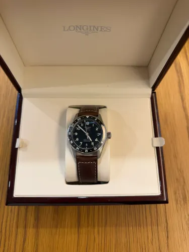 LONGINES SPIRIT ZULU TIME 39mm FULL SET / 2025 IMPECÁVEL!