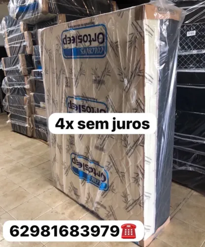 Cama box casal nova entrego