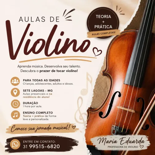 Aulas Particulares de Violino