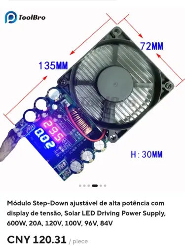 Spep Dow 600w 20a