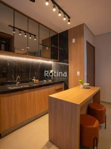Apartamento 1 quarto com Varanda Gourmet, vaga e lazer completo no Bairro Saraiva (Uberlân