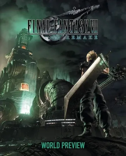 Livro Capa Dura Final Fantasy VII Remake World Preview LACRADO