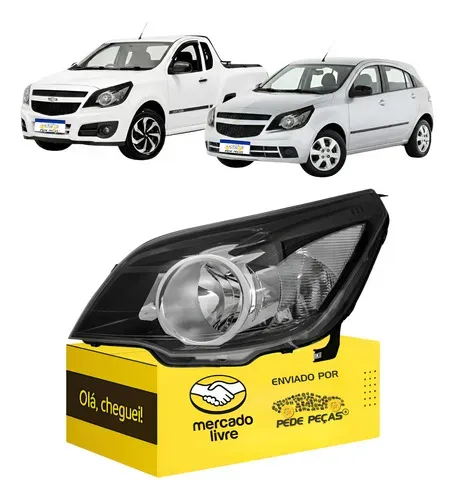 Farol Montana Agile 2010 11 12 13 14 15 16 17 18 19 2020 L.e Esquerdo/motorista