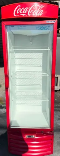 Geladeira expositora metalfrio 378 litros 110v 