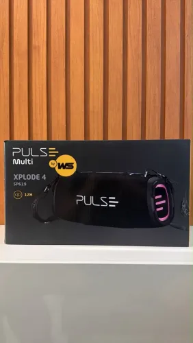 Caixa De Som Xplode 4 50w Bt/aux/usb/sd Pulse - Sp619 Cor Preto