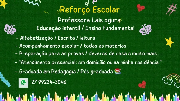 AULA DE REFORÇO 
