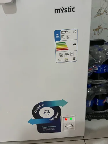 Freezer vertical nova