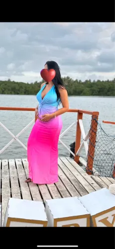Chá revelação/ vestido usado 1X