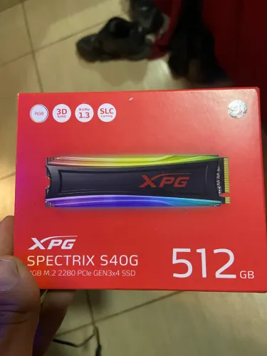 XPG Spectrix S40G 512GB NVMe SSD RGB