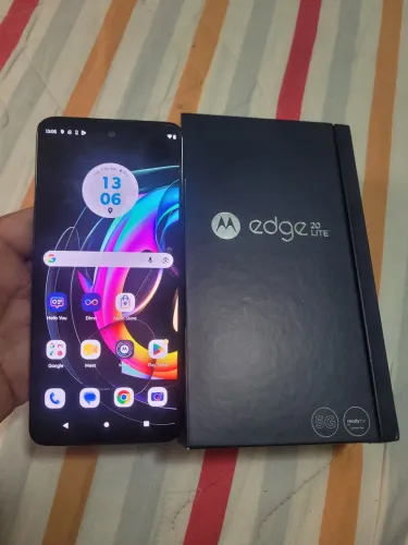 Mororola edge 20 lite 128 gb 6 ram todo original