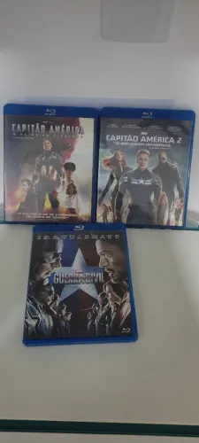 Trilogia Capitão América - Bluray