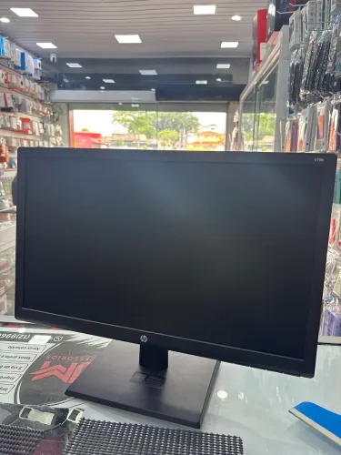 Monitor HP V19b 18,5? + Cabos | Funcionando Perfeitamente