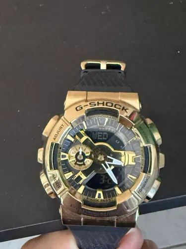 Relógio g-shock original gold edition 