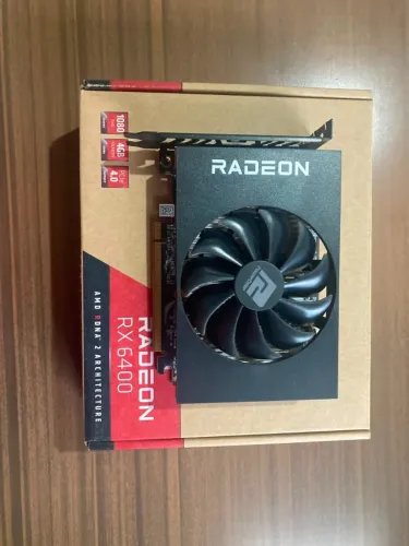 Placa De Vídeo Power Color ITX Rx 6400 4gb Gddr6 64bits