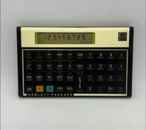 HP 12C Calculadora Financeira Original - Conservada 