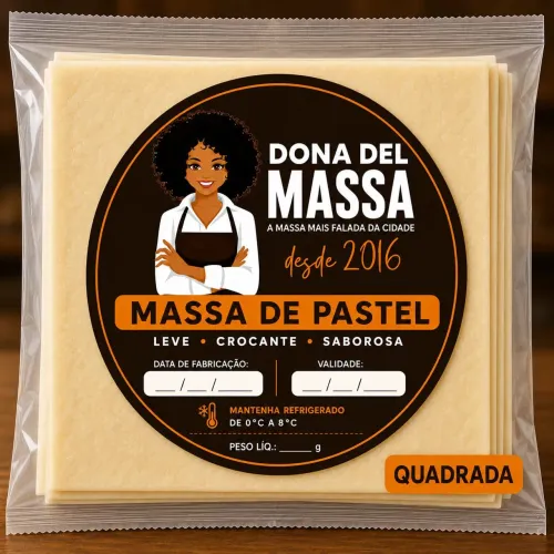 Massa de pastel 