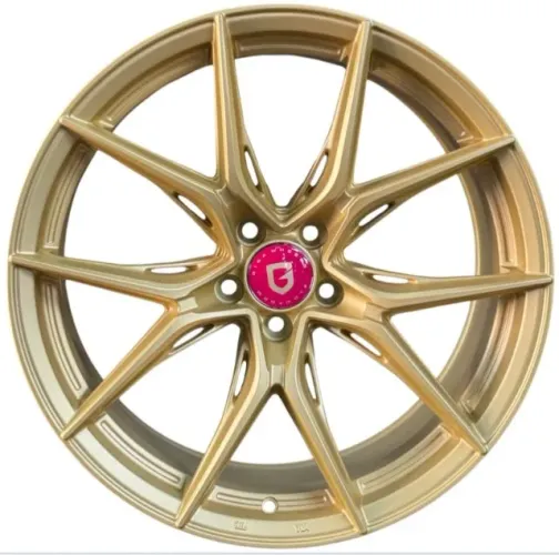 rodas aro 18 dourada Furação 5x100 Tala 8.5