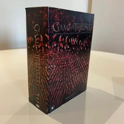 Box DVD Game of Thrones temporadas 1 a 4