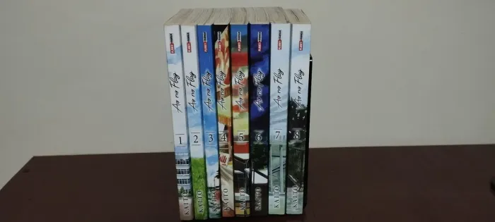 Mangás Ao no Flag em boas condições
