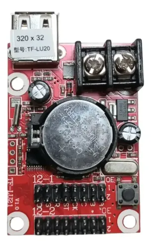 Placa Central Cpu Controladora Tf-lu20 Painel De Led Usb