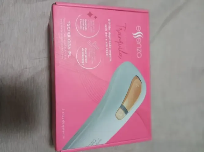 Depilador a Luz Pulsada Essenza Tranquila D'Pille - Completo na Caixa!