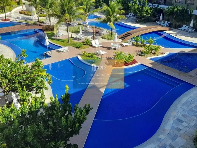 Aluguel por Temporada de Flat com 02 quartos no Malawi Resort Muro Alto