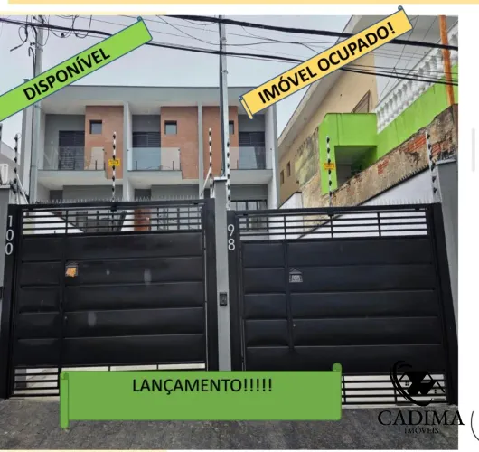 Sobrado novo para alugar 03 quartos 01 suite na Vila Carrão!