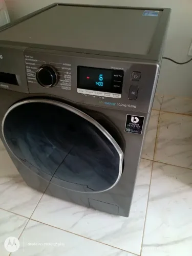 Lava e seca Samsung 10 kg funcionando