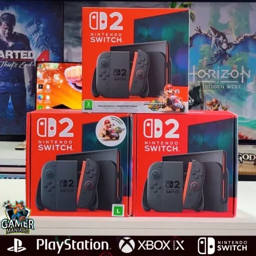 Nintendo Switch 2 Novo Lacrado Com Garantia de Loja