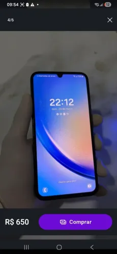SAMSUNG Galaxy A34 5G 128GB - SEMI USADO