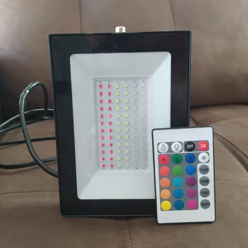 400W- Led RGB com controle remoto 