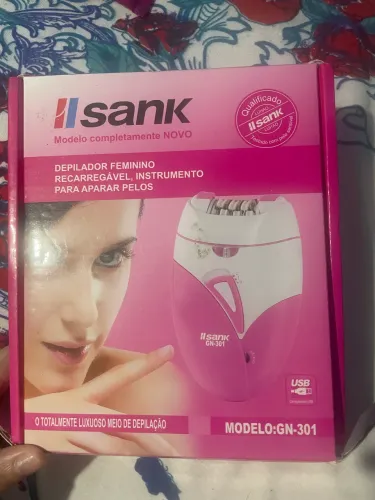 ? Depilador Feminino Recarregável IIsank GN-301 ? NOVO ?