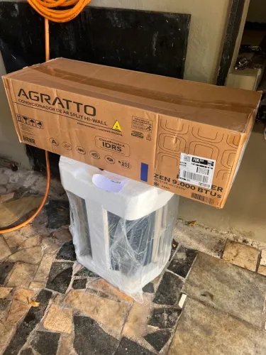 Ar Condicionado 9.000 BTUS INVERTET AGRATTO LACRADO NOVO