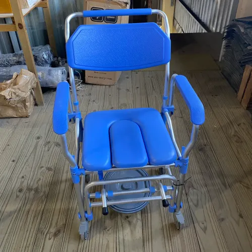 Cadeira de Banho em Alumínio até 150 Kg Assento 42 cm D60 Dellamed