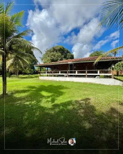 Vendo Chácara em Paço do Lumiar, Área 2.180m², 01 Suíte Externa, Av. Principal