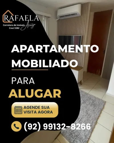APARTAMENTO MOBILIADO PARA ALUGAR NO CONDOMÍNIO JARDIM GIRASSOL!